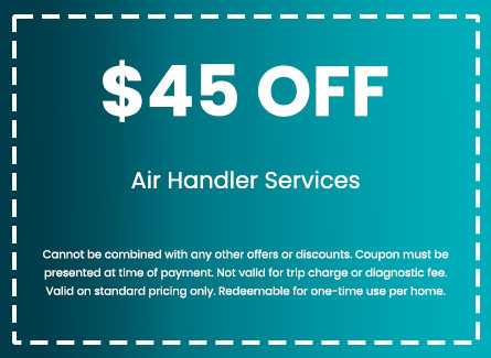 Discount on Air Handler Services