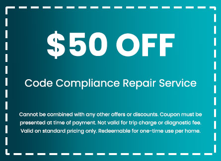Discount on Code Compliance Repair