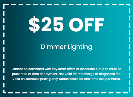 Discount on Dimmer Lighting