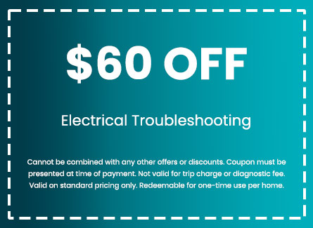 Discount on Electrical Troubleshooting Services
