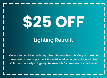 Discount on Lighting Retrofit