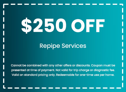 Discount on Repiping Services